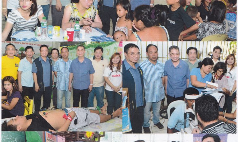 商總聯合東黎剎菲華商會 在Cainta Rizal舉行義診