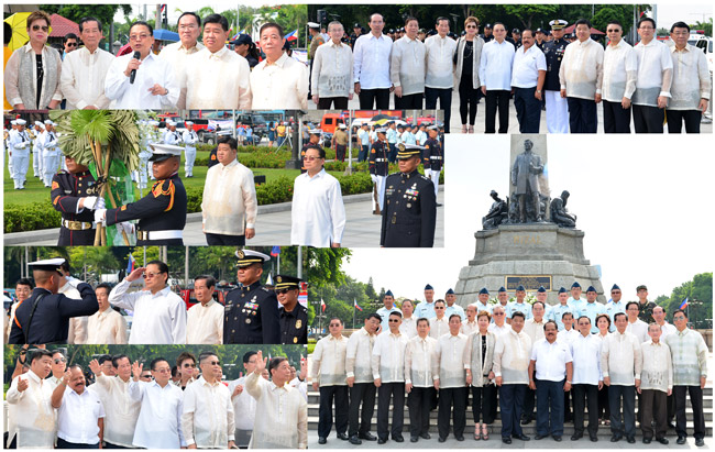 Independence Day Wreathlaying Ceremony at Rizal Monument  in Manila