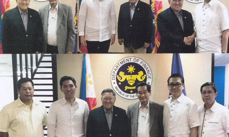 商總領導拜訪菲律賓財政部長卡洛斯·多明计斯
